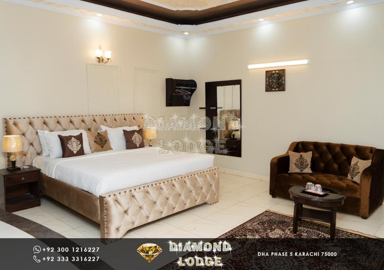 Diamond Lodge Karachi Exteriör bild